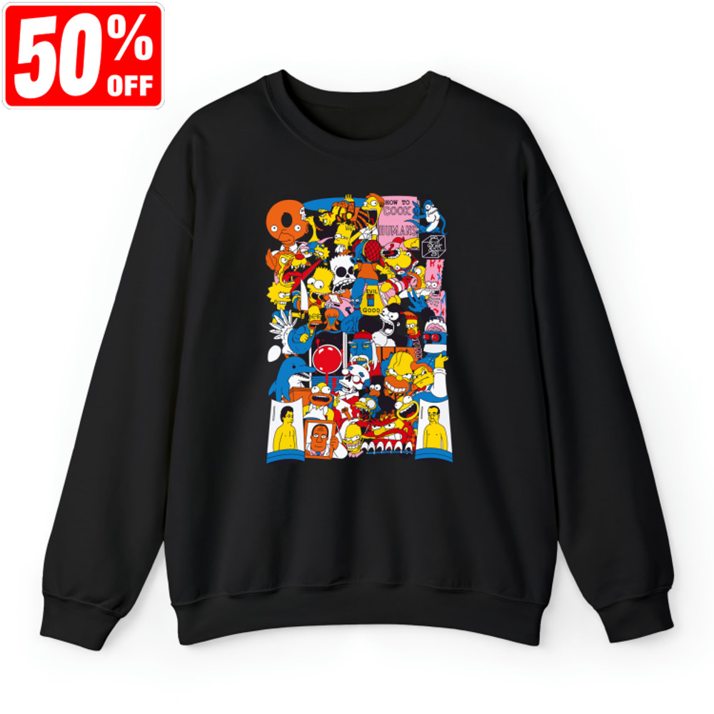 Treehouse of Horror Tee, The Simpsons Shirt, The Simpsons T-shirt, The Simpsons Merch, Cartoon TV Show, Fan Tee, The Simpsons Fan Shirt.jpg