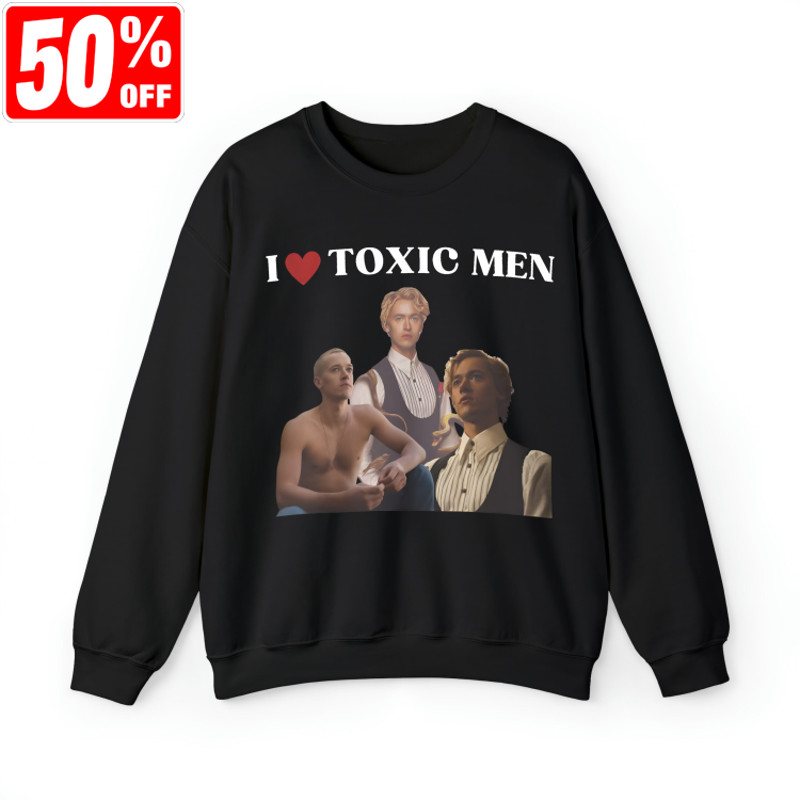 Snow I Love Toxic Men Shirt, Crewneck Sweatshirt, Coriolanus Snow, Coriolanus Snow Sweatshirt, Young Snow, Hunger Games Shirt, Corio Snow.jpg