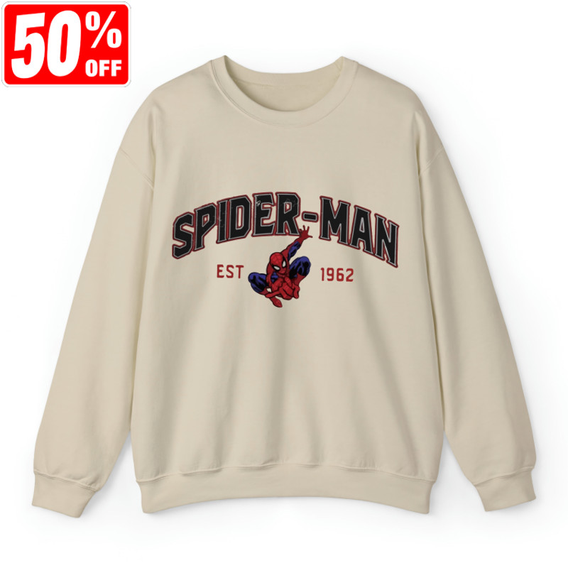 Spiderman Sweatshirt, Spiderman Hoodie, Marvel Spiderman Hoodie, Spiderman Superhero, Peter Parker Sweatshirt, Disney World Hoodie.jpg