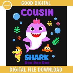 Cousin Little Baby Shark Doo Doo SVG