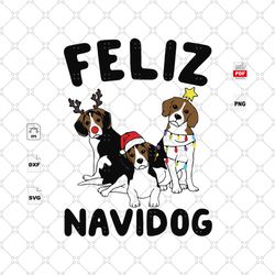 feliz navidog, christmas feliz navidog, christmas svg, christmas dogs, funny dogs, funny labrador retriever dog joke, ch