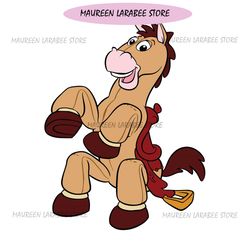 donkey bullseye woody horse toy story cartoon svg