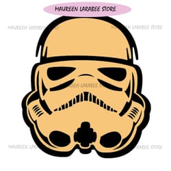 star wars stormtrooper fat helmet funny design svg