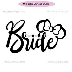 disney bride mouse magic mickey minnie mouse svg