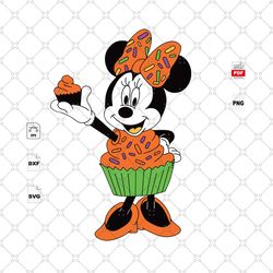 cupcake minnie, minnie svg, cupcake svg, minnie mouse svg, trending svg, disney svg, blue svg, minnie shirt, minnie gift