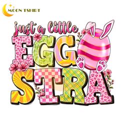 just a little eggstra easter day bunny ears png