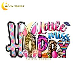 little miss hoppy easter day bunny ears png