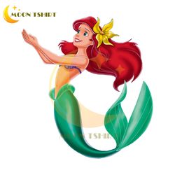 disney princess ariel the little mermaid png vector