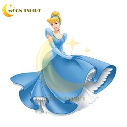 disney princess cinderella cake topper png sublimation