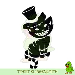 chesire cat mad hatter tattoo hat svg vector