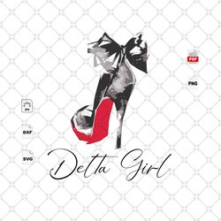 delta girl, high heel svg, delta girl svg elephant delta triangle sigma red theta, delta elephant svg, delta elephant de