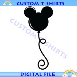 mouse ears balloon svg