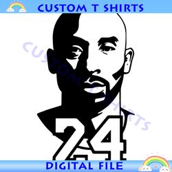 kobe bryant mamba 24 svg