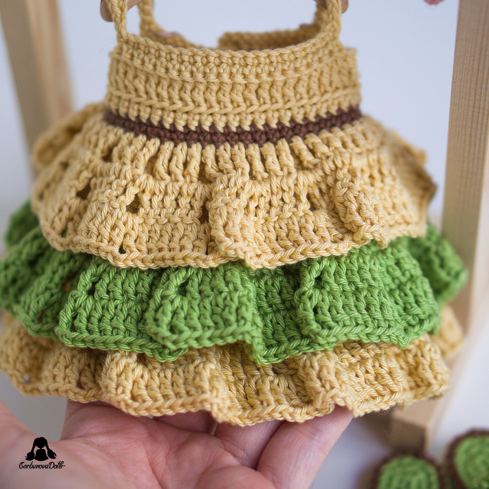 Emily Crochet Doll Pattern PDF With Clothes  Nosew Amigurumi Design 7