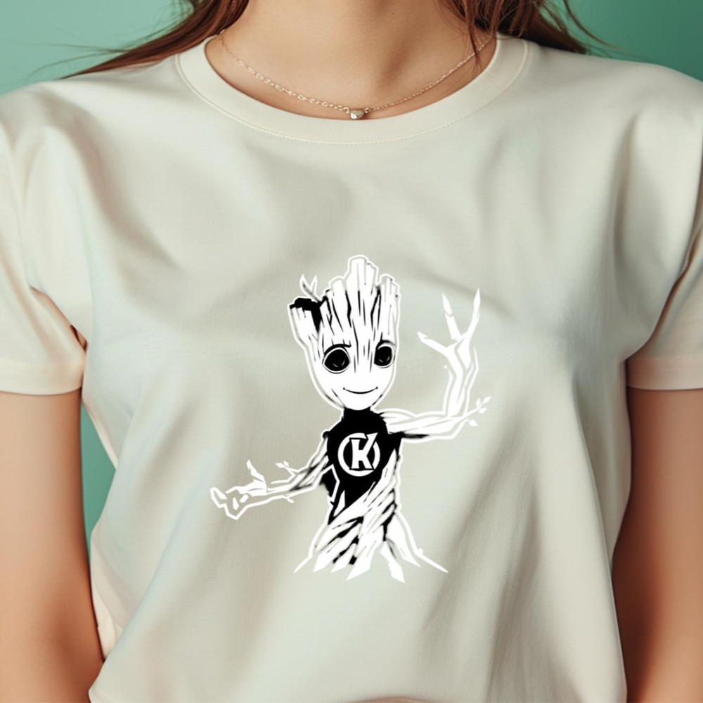 Groot Ventures Into Royals Baseball PNG, Groot Vs Kansas City Royals logo PNG, Groot Vs Kansas Digital Png Files.jpg