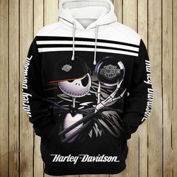 Harley Davidson Hoodie Design 3D Full Printed Sizes S - 5XL - M92934
