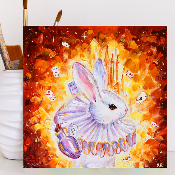 alice-in-wonderland-white-rabbit-oil-painting-original-artwork-handmade-4.jpg