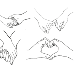 holding hands svg png bundle, valentines day svg files, pinky hold svg for cricut, couple hands cut files with names