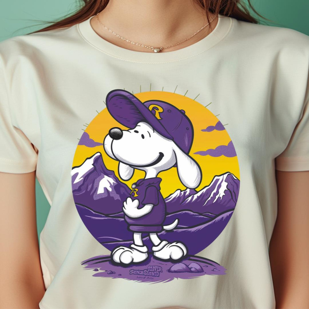 Charlies Pitch To Rockies Logo PNG, Snoopy Vs Colorado Rockies logo PNG, Snoopy Vs Colorado Digital Png Files.jpg