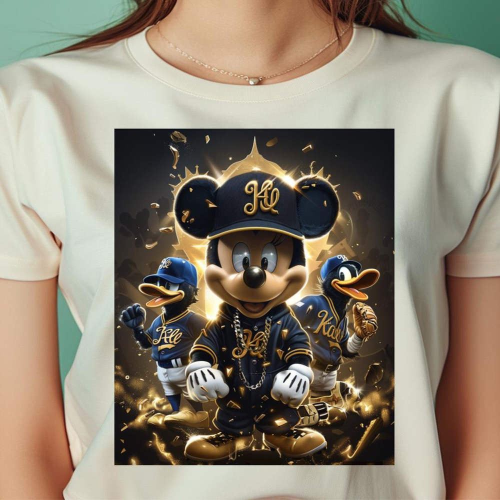 Mickeys Royal Baseball Fantasia PNG, Micky Mouse Vs Kansas City Royals logo PNG, Kansas City Royals Digital Png Files.jpg