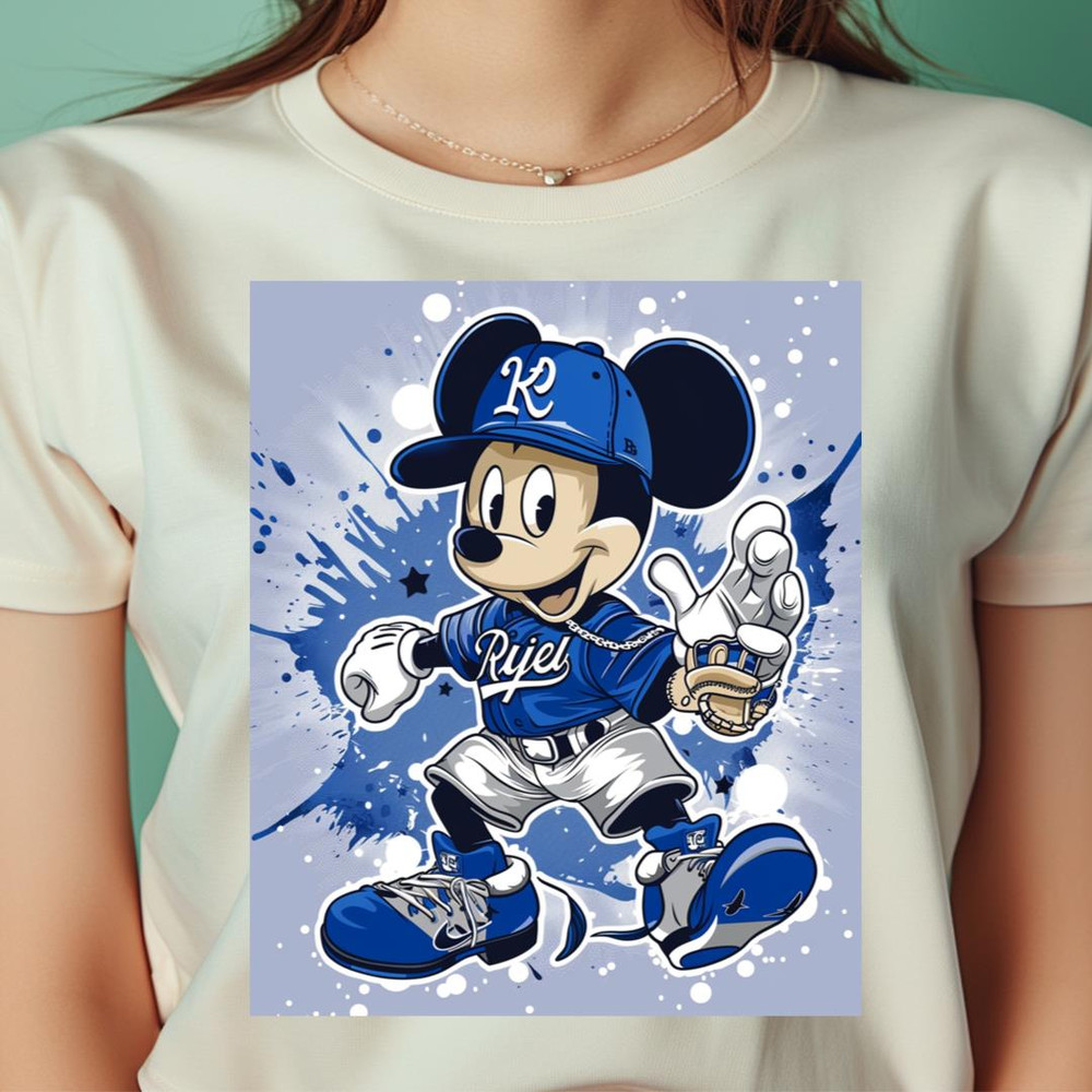 Mickeys Day Out With Royals PNG, Micky Mouse Vs Kansas City Royals logo PNG, Kansas City Royals Digital Png Files.jpg