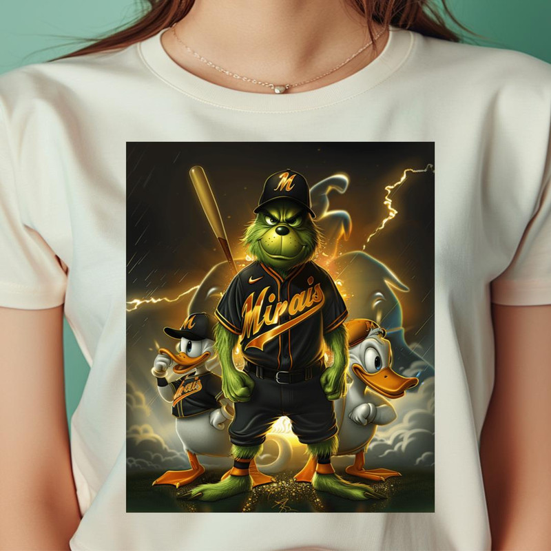 Grinch Marlins Logo Trailblazer Design PNG, The Grinch Vs Miami Marlins logo PNG, Miami Marlins logo Digital Png Files.jpg