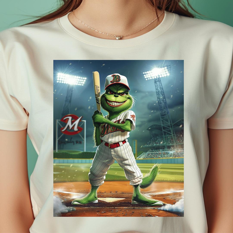 Grinch Marlins Logo Creative Peak PNG, The Grinch Vs Miami Marlins logo PNG, Miami Marlins logo Digital Png Files.jpg