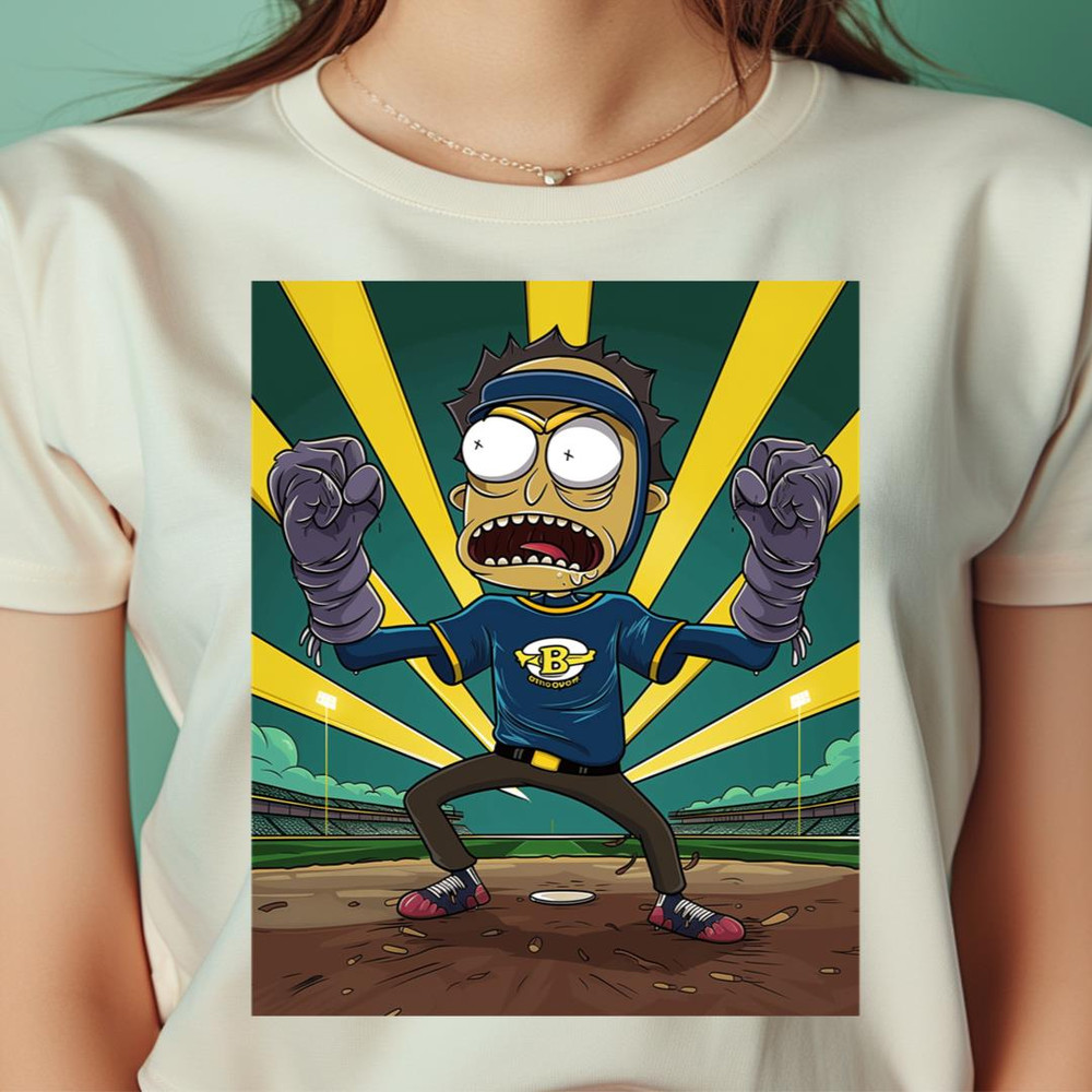 Rick And Morty Redesign Brewers PNG, Rick And Morty Vs Milwaukee Brewers logo PNG, Milwaukee Brewers logo Digital Png Files.jpg