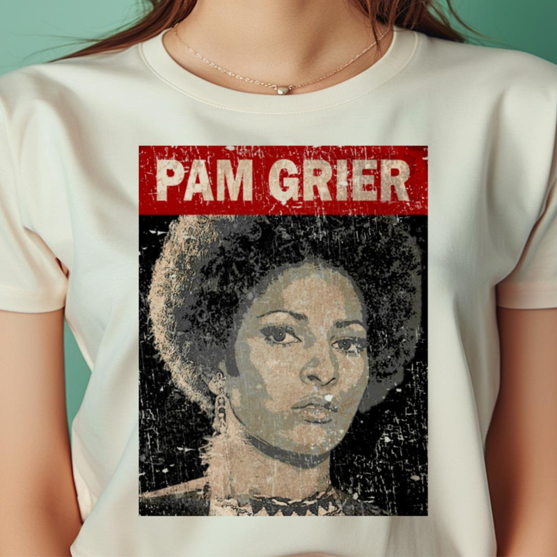 Pam Grier Vintage - Blaxploitation Urban Heroes PNG, Blaxploitation PNG.jpg
