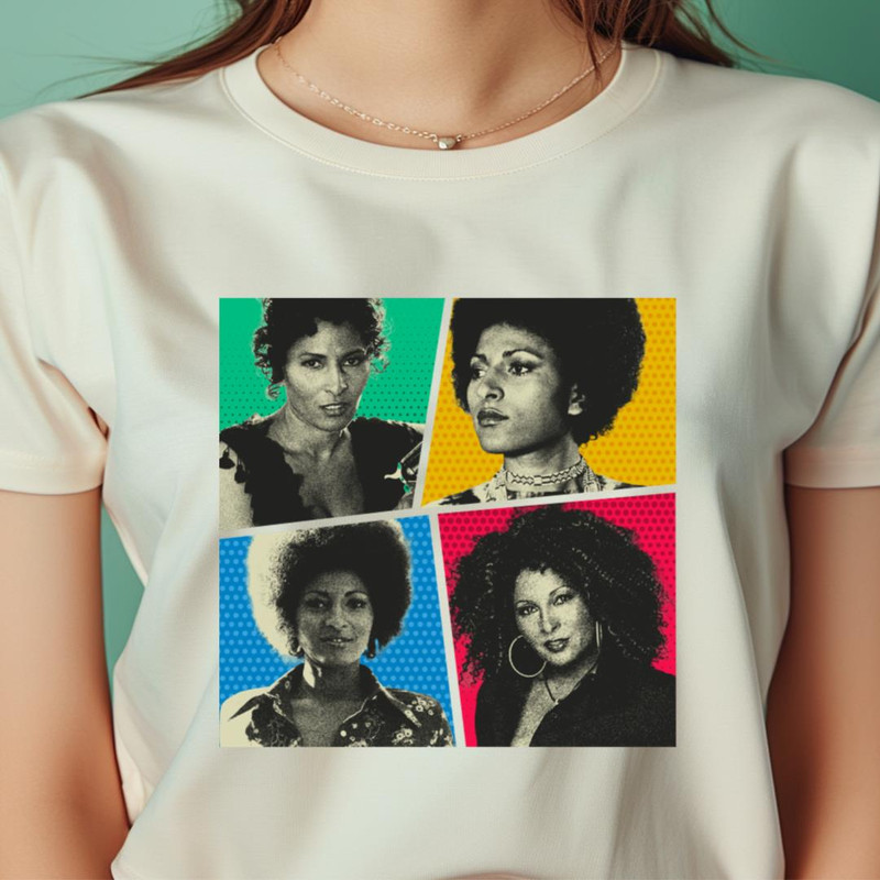 Pam Grier Comics - Blaxploitation Mighty Fists PNG, Blaxploitation PNG.jpg