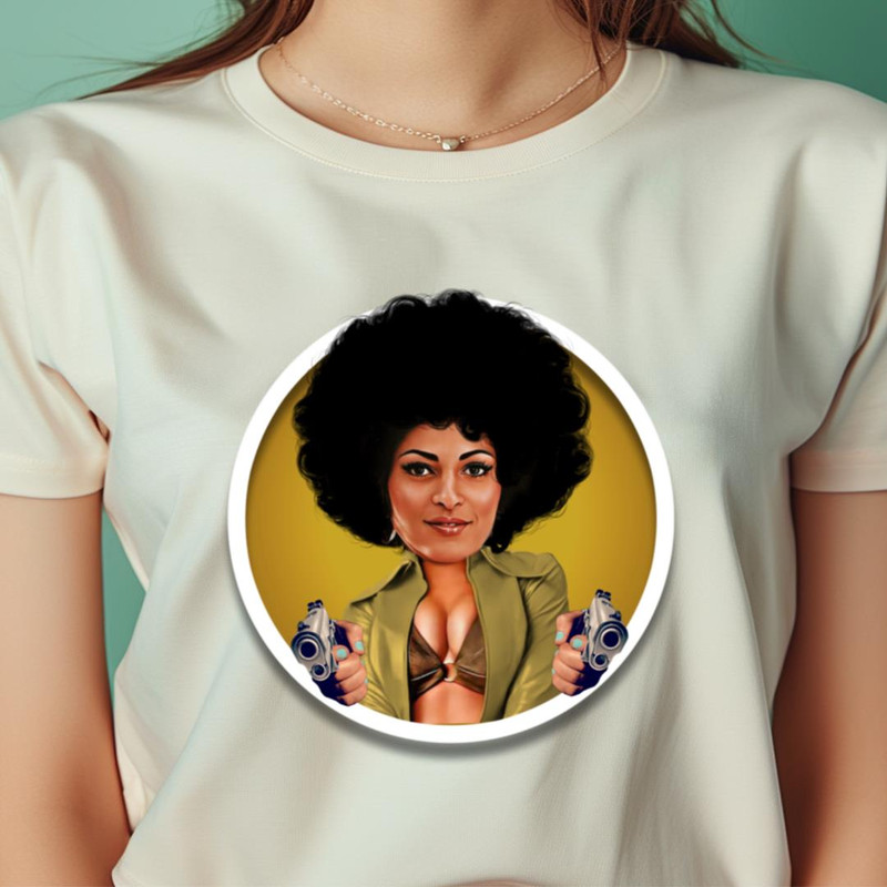 Pam Grier - Blaxploitation Action Packed PNG, Blaxploitation PNG.jpg