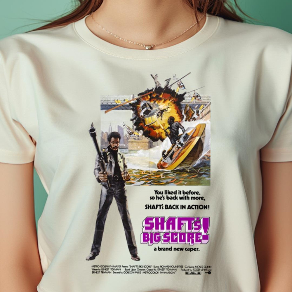 Shaft'S Big Score - Blaxploitation Rising Force PNG, Blaxploitation PNG.jpg