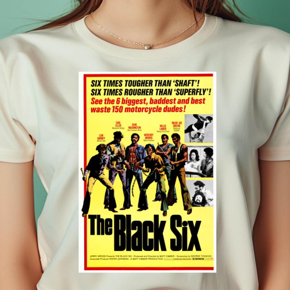 The Black Six - Blaxploitation Dark Streets PNG, Blaxploitation PNG.jpg