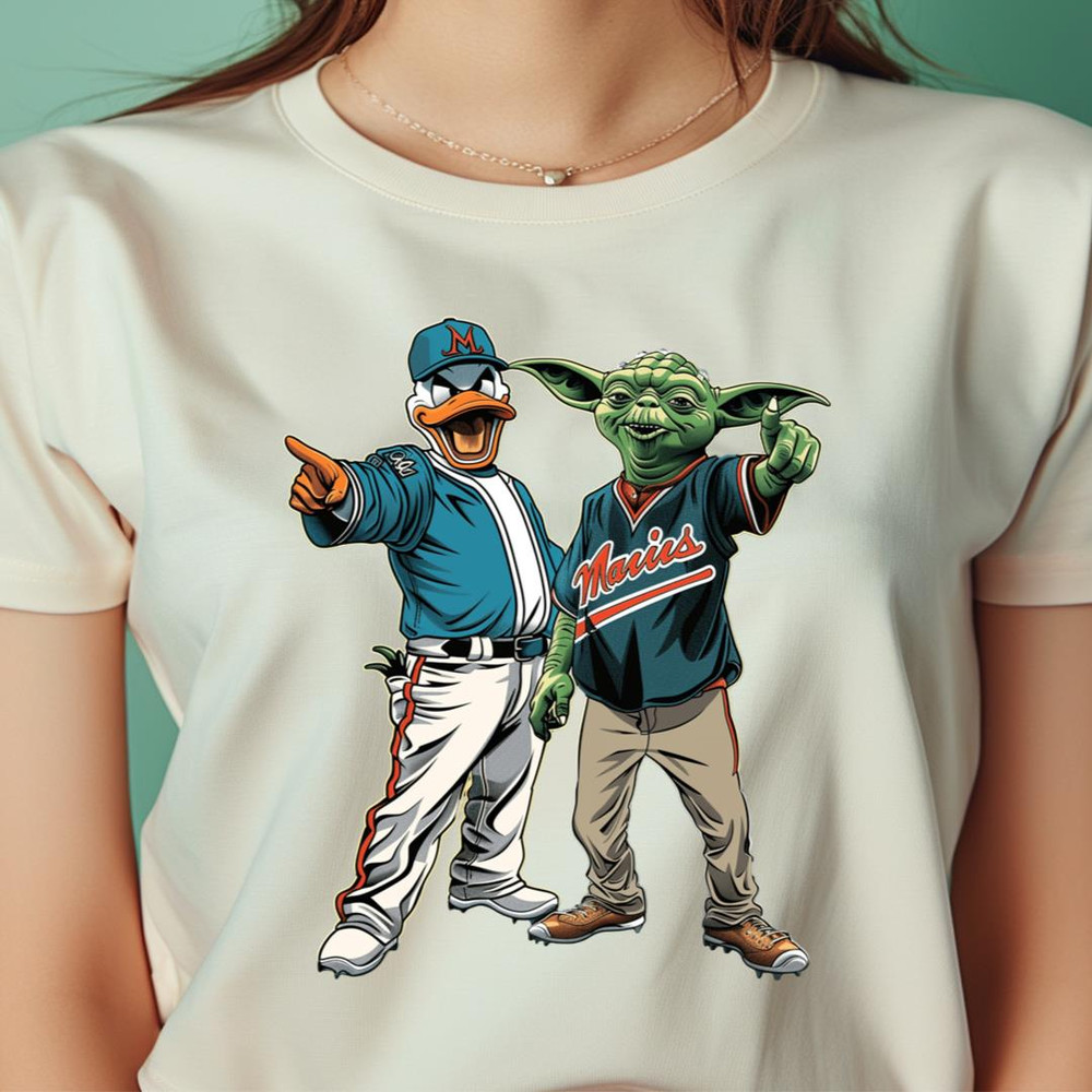 Marlins Close Call With Jedi Yoda PNG, Yoda Vs Miami Marlins logo PNG, Yoda Vs Miami Digital Png Files.jpg