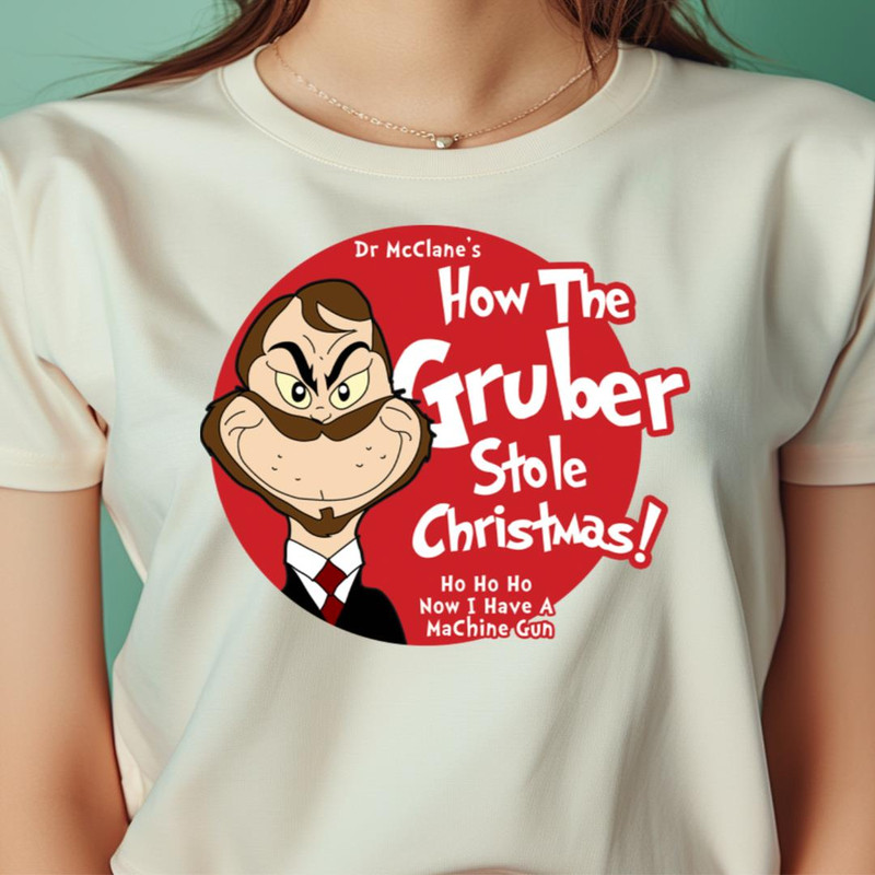 Gruber Stole Christmas Rebellion Wear PNG, Die Hard PNG.jpg