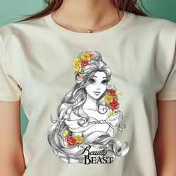 disney beauty and the beast belle sketched png, cinderella png, cinderella castle digital png files