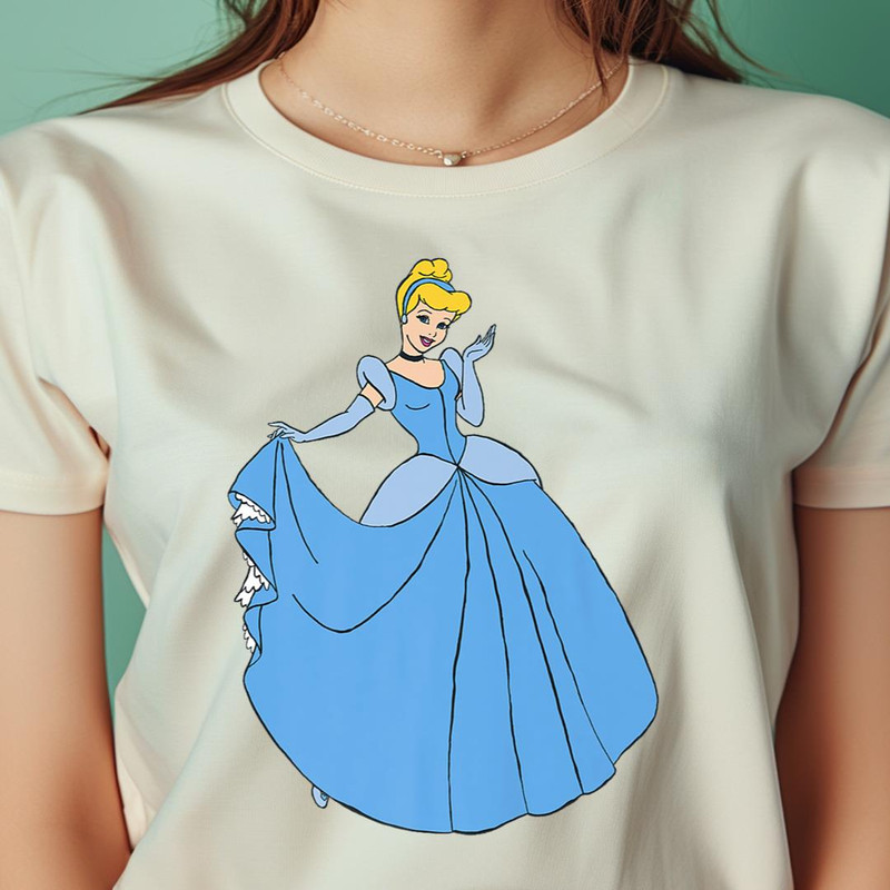 Disney Princess Cinderella In Ballgown Classic PNG, Cinderella PNG, Cinderella Castle Digital Png Files.jpg