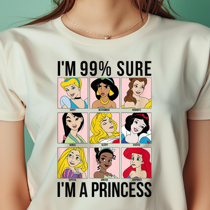 Disney Princess Group Box I'M 99 Sure I'M A Princess PNG, Cinderella PNG, Cinderella Castle Digital Png Files.jpg