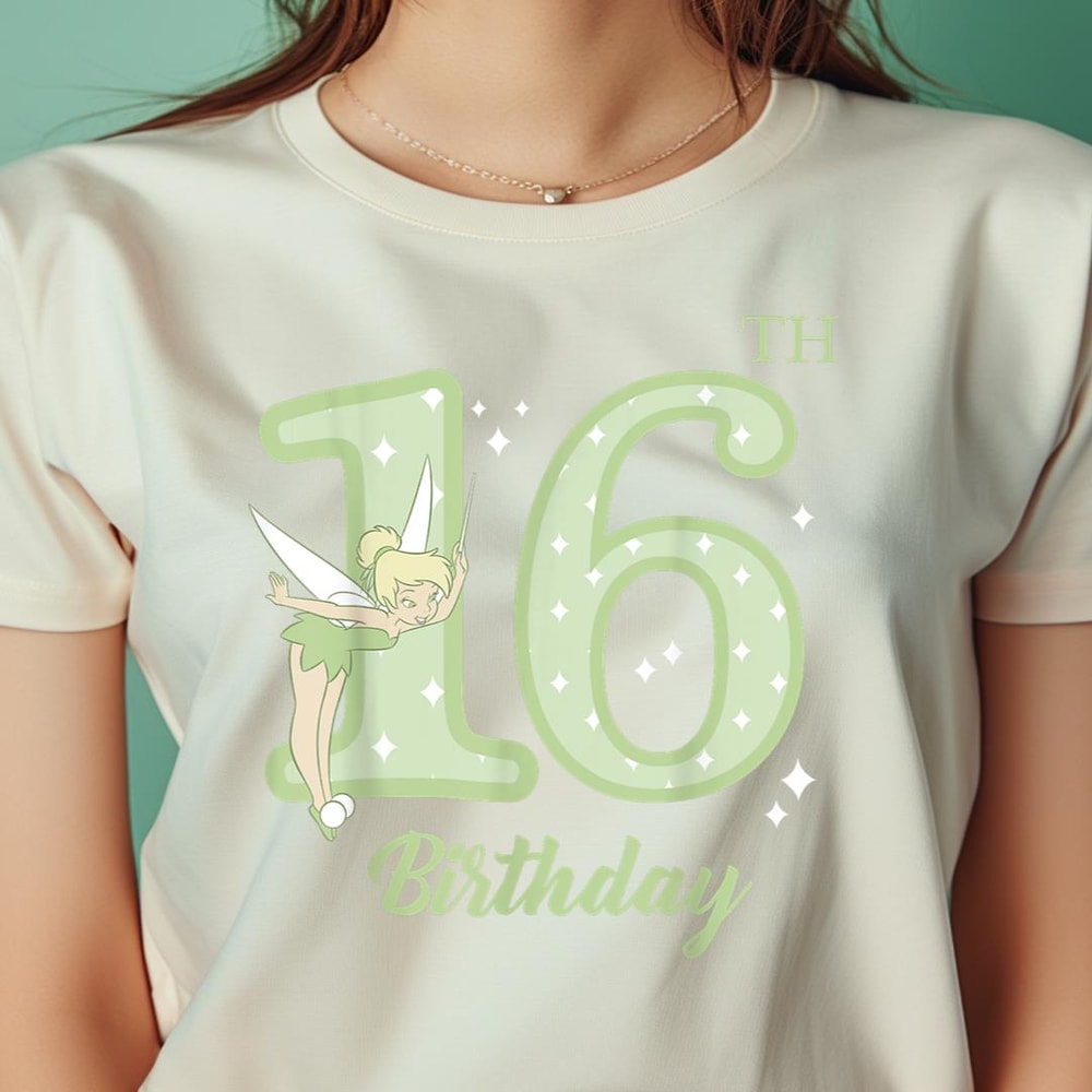 Disney Peter Pan 16Th Birthday Tinkerbell Portrait PNG, Peter Pan PNG, Tinker Bell Digital Png Files.jpg