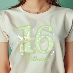 disney peter pan 16th birthday tinkerbell portrait png, peter pan png, tinker bell digital png files