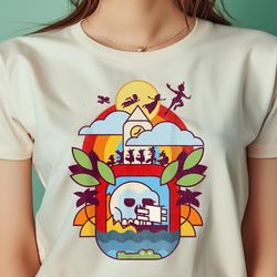 disney peter pan geometric neverland portrait png, peter pan png, tinker bell digital png files
