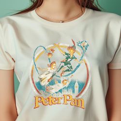 disney peter pan group london flying faded png, peter pan png, tinker bell digital png files