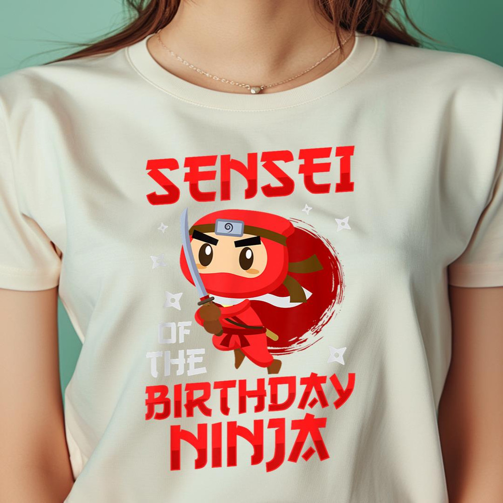Sensei Of The Birthday Ninja - Ninja Birthday PNG, Teenage Mutant Ninja Turtles PNG, mortal kombat Digital Png Files.jpg
