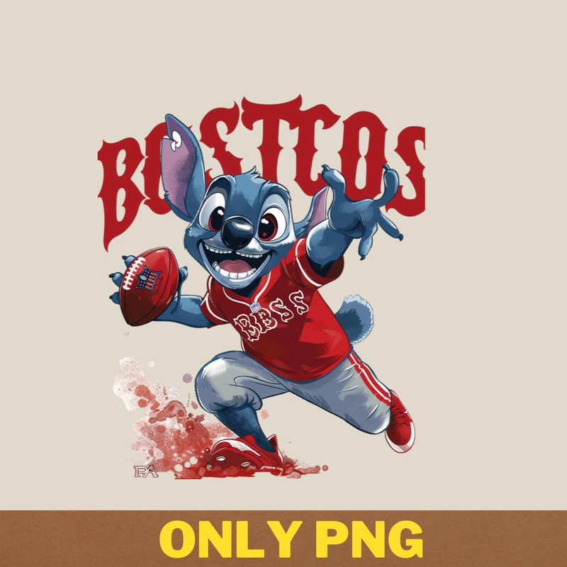 Stitch Vs Boston Red Sox Seventh Inning PNG, Stitch PNG, Boston Red Sox Digital Png Files.jpg