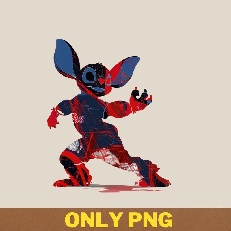 Stitch Vs Boston Red Sox Mascot Faceoff PNG, Stitch PNG, Boston Red Sox Digital Png Files.jpg