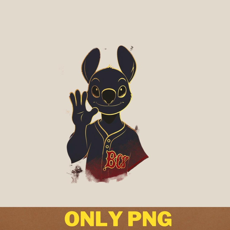 Stitch Vs Boston Red Sox Defensive Gems PNG, Stitch PNG, Boston Red Sox Digital Png Files.jpg