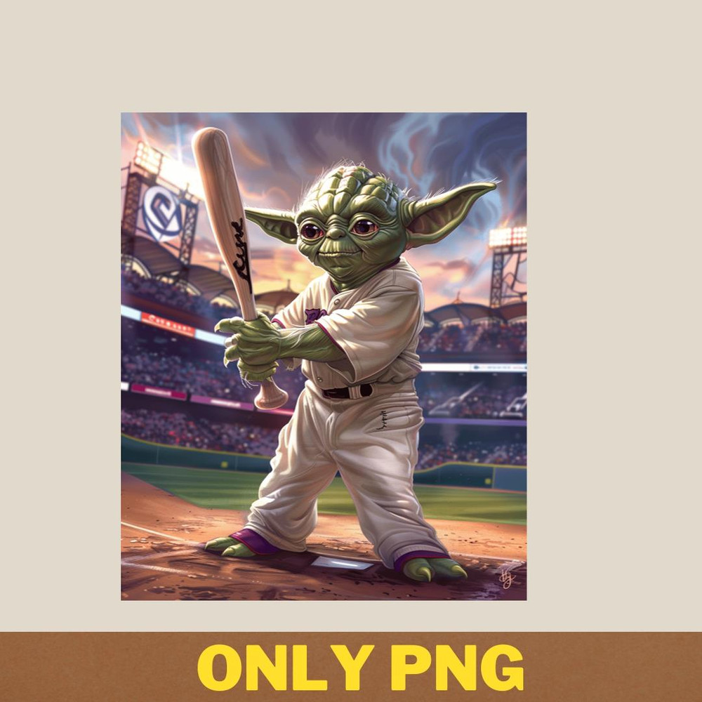 Yoda Vs Colorado Rockies Hoth Hitting Highlights PNG, Yoda PNG, Colorado Rockie Digital Png Files.jpg
