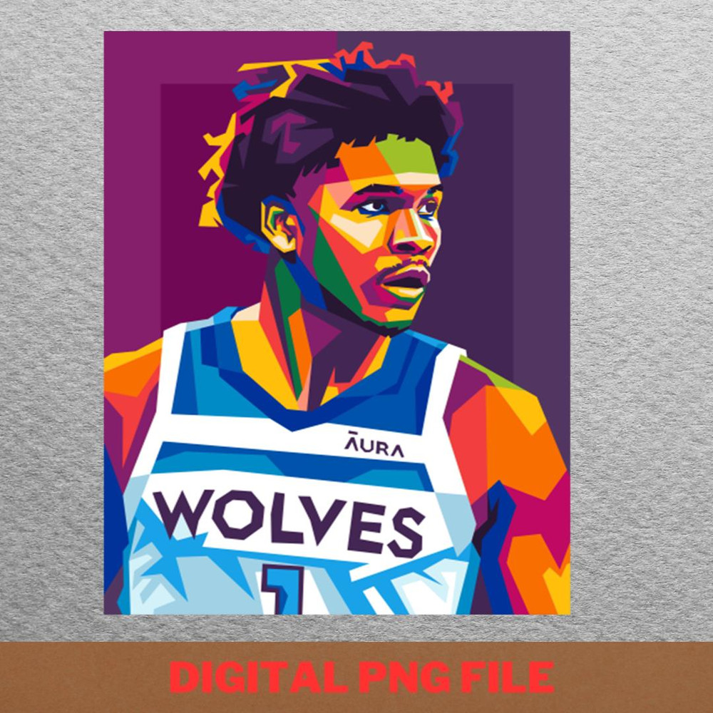 Anthony Edwards Record PNG, Anthony Edwards PNG, Basketball Player Digital Png Files.jpg