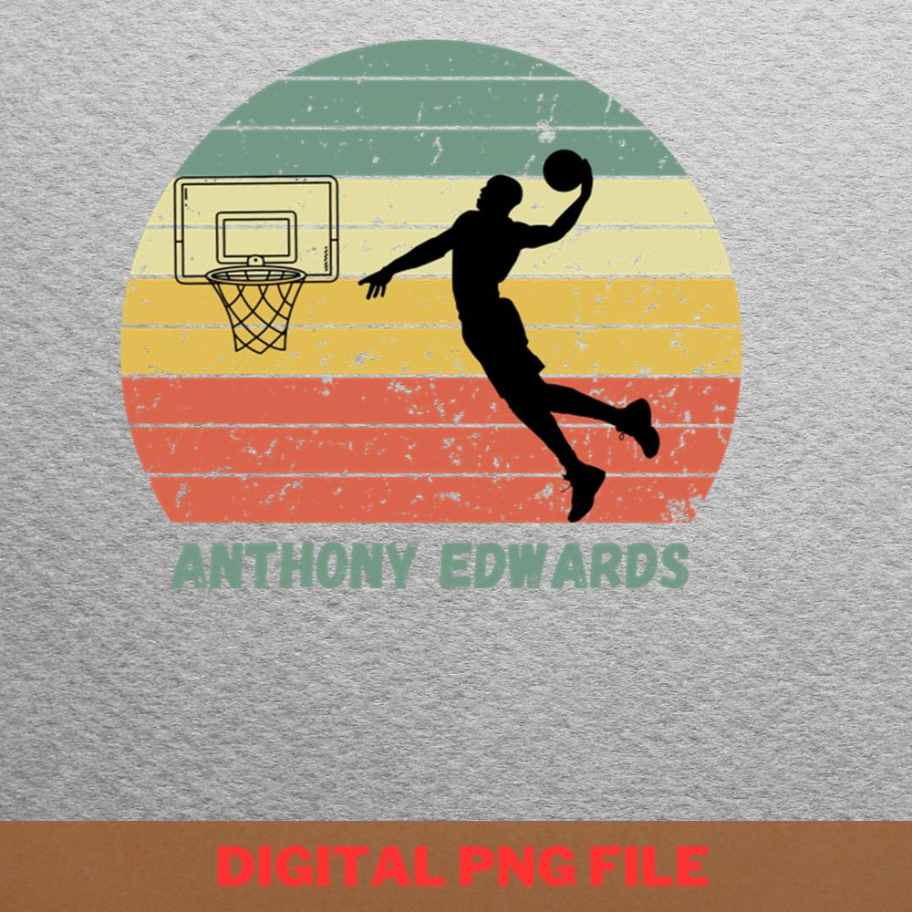 Anthony Edwards Training PNG, Anthony Edwards PNG, Basketball Player Digital Png Files.jpg