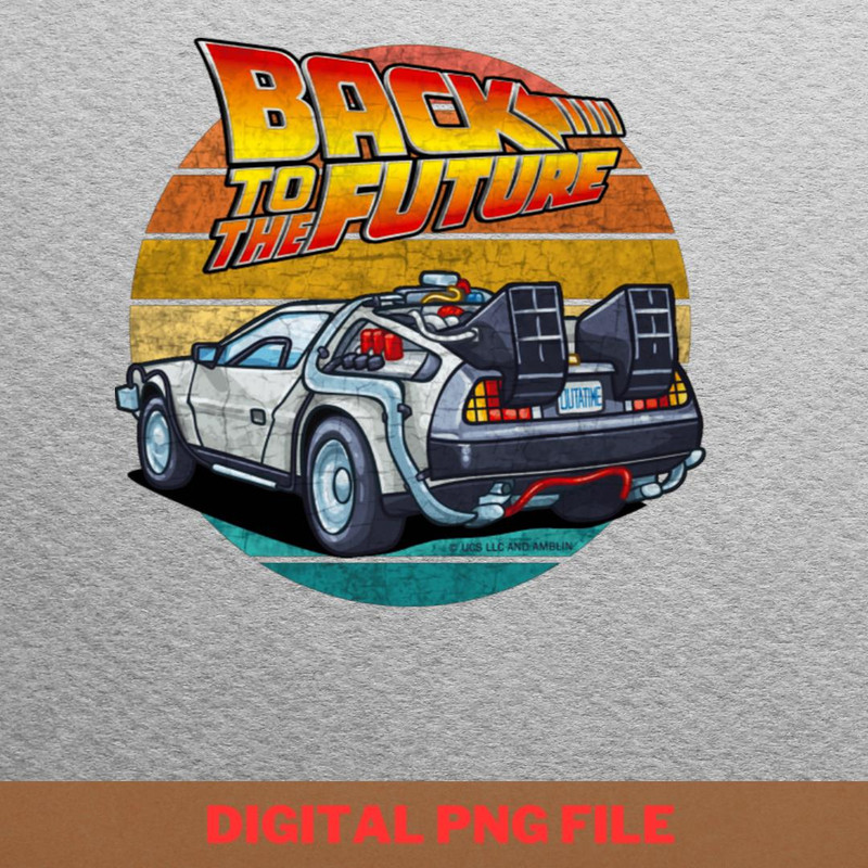 Back To The Future Confronts PNG, Back To The Future PNG, Time Travel Digital Png Files.jpg